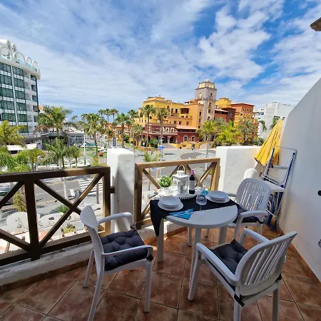 Appartement No 1 Only 100 Meters To Beach, Heated Pool, Wifi, Balcony Arona (Tenerife)